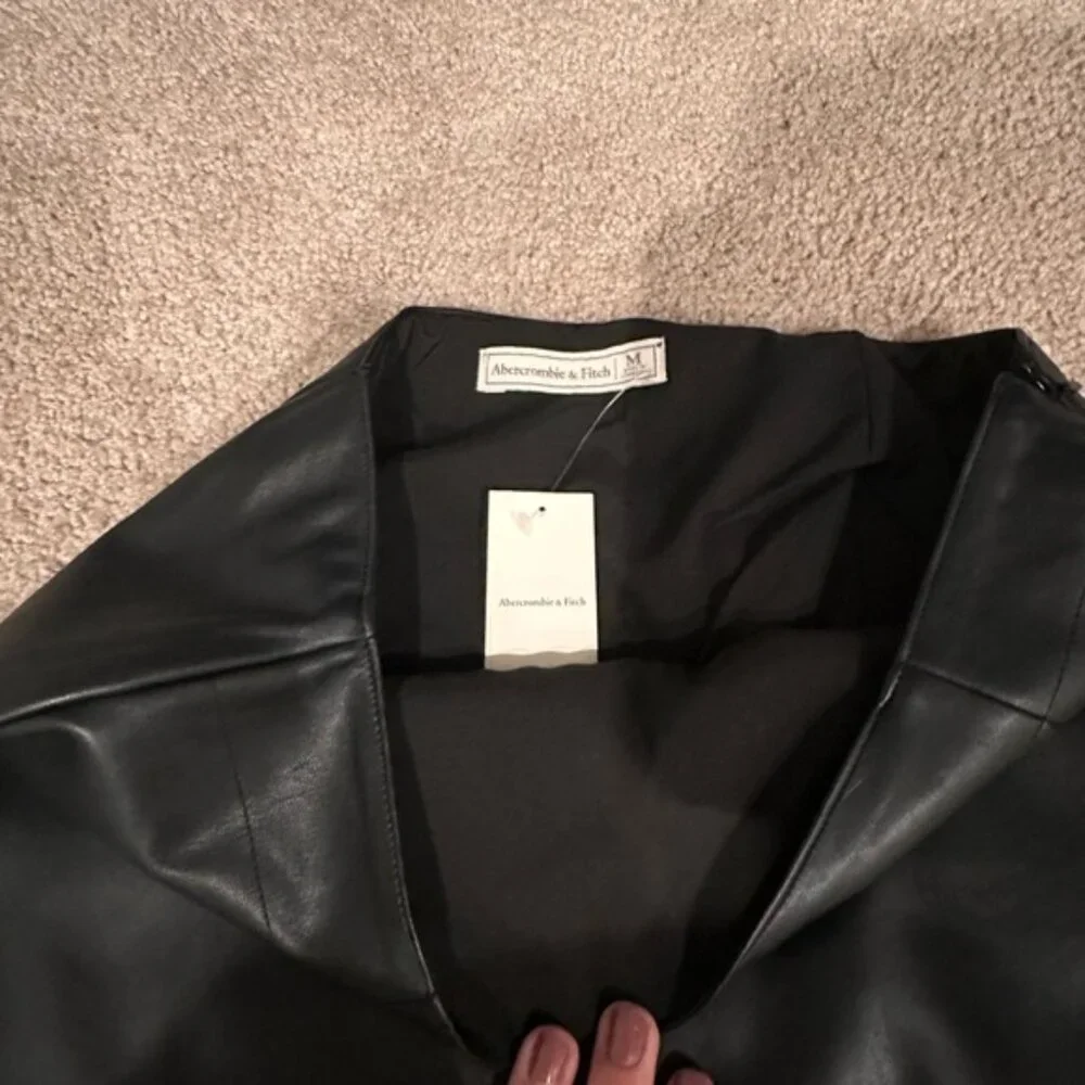 Abercrombie Leather Skirt - Picture 3 of 3